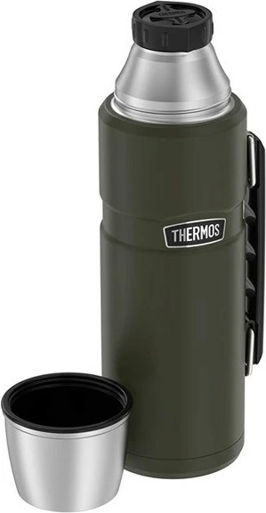 Termos Thermos 470 ml me mbajtëse filxhani, army green