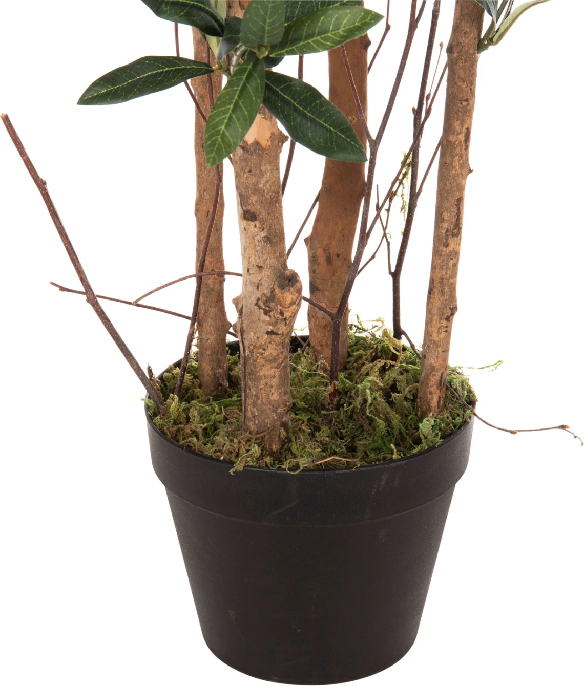 Bimë sintetike dekorative, pema e ullirit në vazo, FH4007, 96H cm