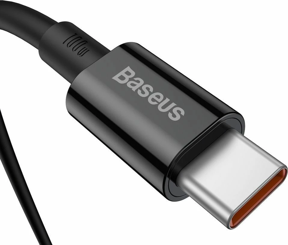 Kabllo USB-C në USB-C Baseus Superior BSU2850BLK 2 m 100 W USB 3.0, e zezë