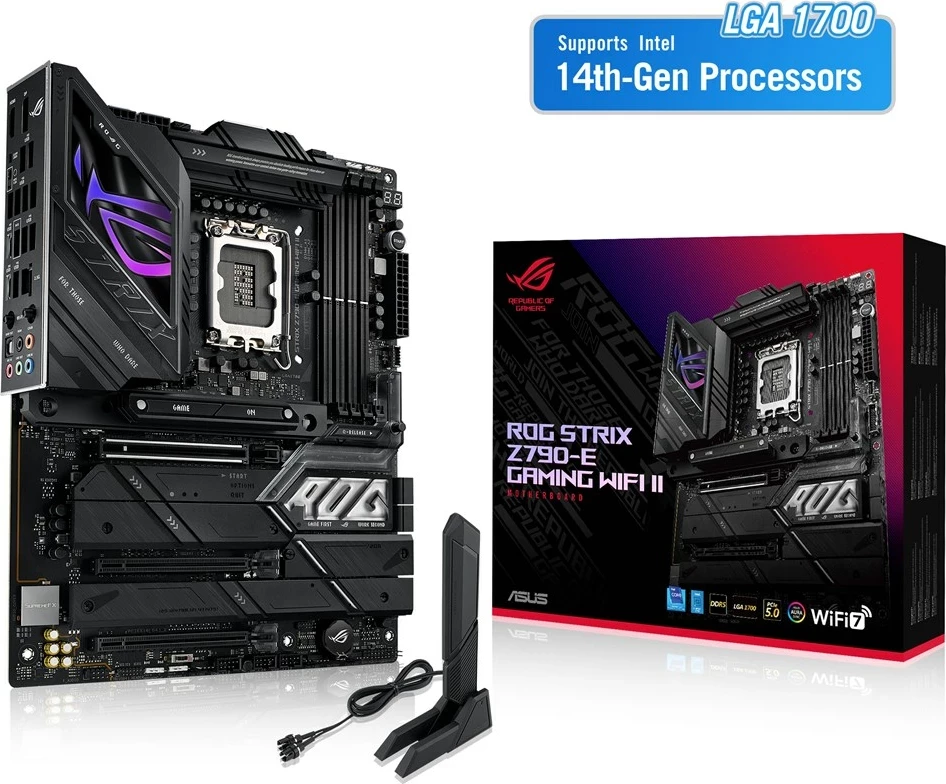 Pllakë amë ASUS ROG STRIX Z790-E GAMING WIFI II, Socket LGA 1700