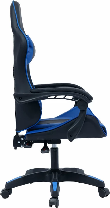 Karrige gaming William, e zezë/e kaltër