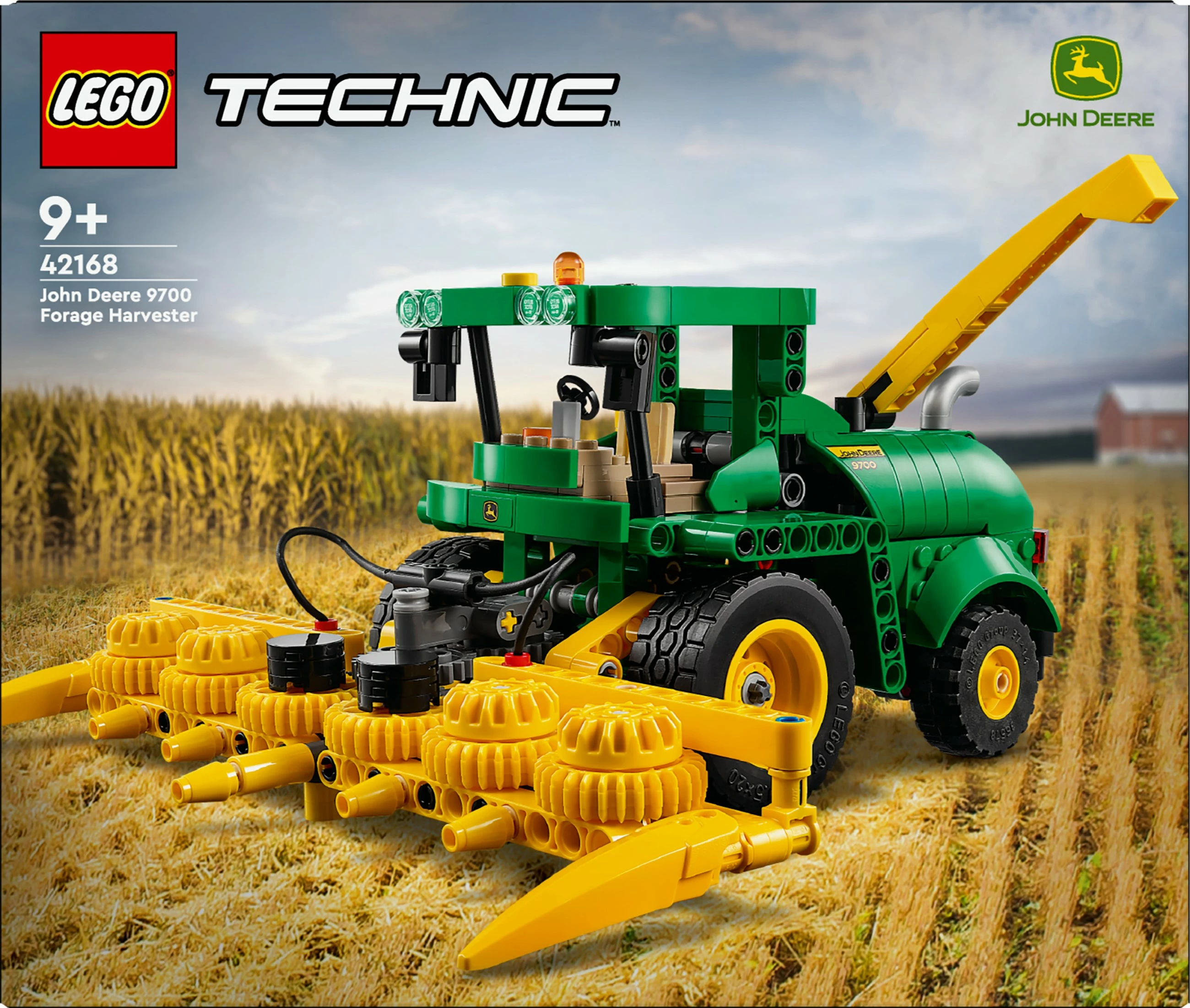 Set ndërtimi LEGO Technic John Deere 9700 Forage Harvester 559 pjesë multikolor