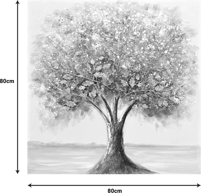 Pikturë kanavacë Nator II Inart 80x3x80cm