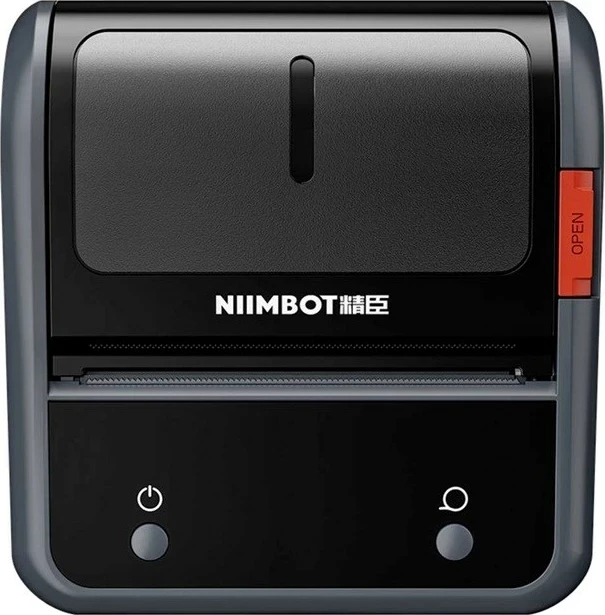 Printer etiketash NiiMbot B3S_P, portativ, 2000 mAh, Gri