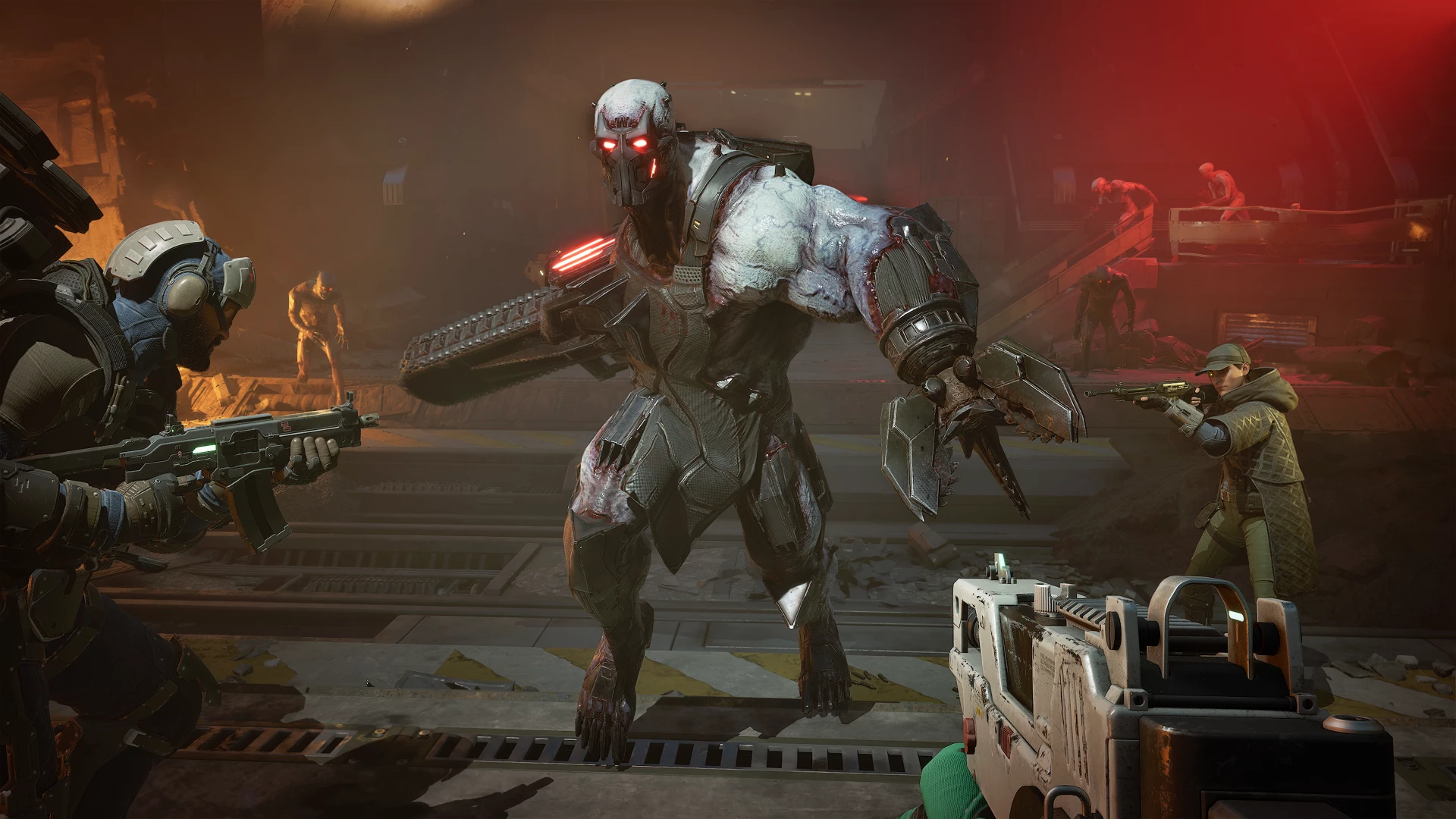 Lojë Plaion Killing Floor 3 Day One Edition për Xbox Series X (PEGI 18) + Flatline Tactical Bundle