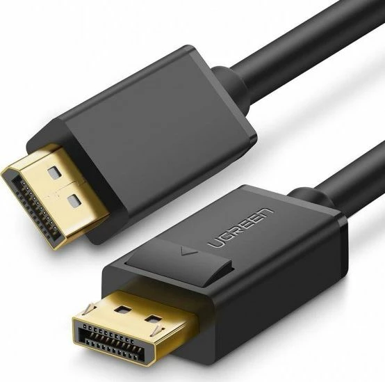 Kabllo DisplayPort Ugreen DP102 2m, DisplayPort-DisplayPort, e zezë