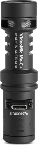Mikrofon për celular RODE Videomic Me-C+, i zi