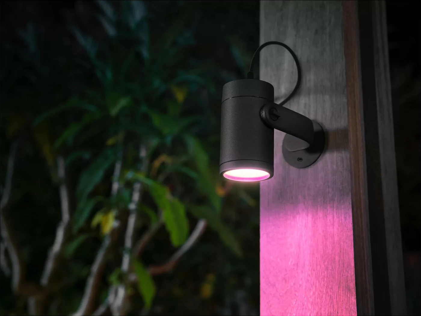 Dritë spot Philips Hue Lily Outdoor, Smart, LED, Alumini, E zezë