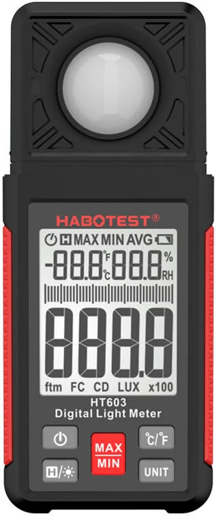 Matës drite digital Habotest HT603, mat temperaturë dhe lagështi