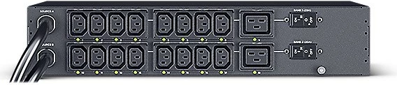 Kasë CyberPower PDU44302 ATS, 2U, 32A, 16xC13, 2xC19, SNMP, e zezë