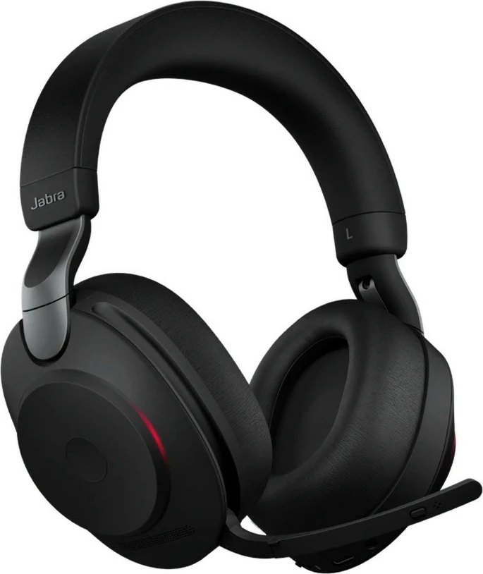 Kufje Jabra Evolve2 85, Link380a UC Stereo, Wired & Wireless, Zyre/Call center, 20 - 20000 Hz, 286 g, Të zeza