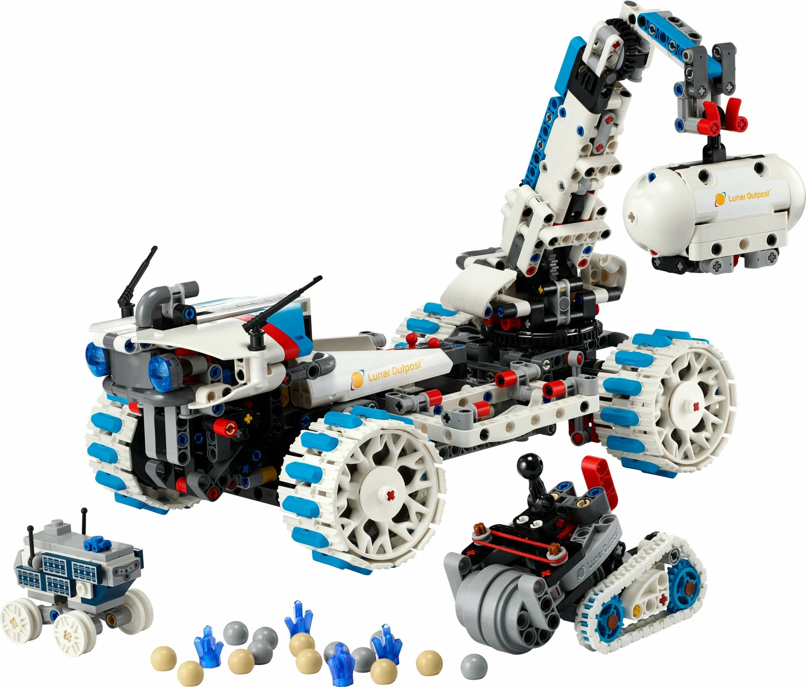 Set ndërtimi LEGO Technic 42211 Lunar Outpost, 1082 pjesë, shumëngjyrësh
