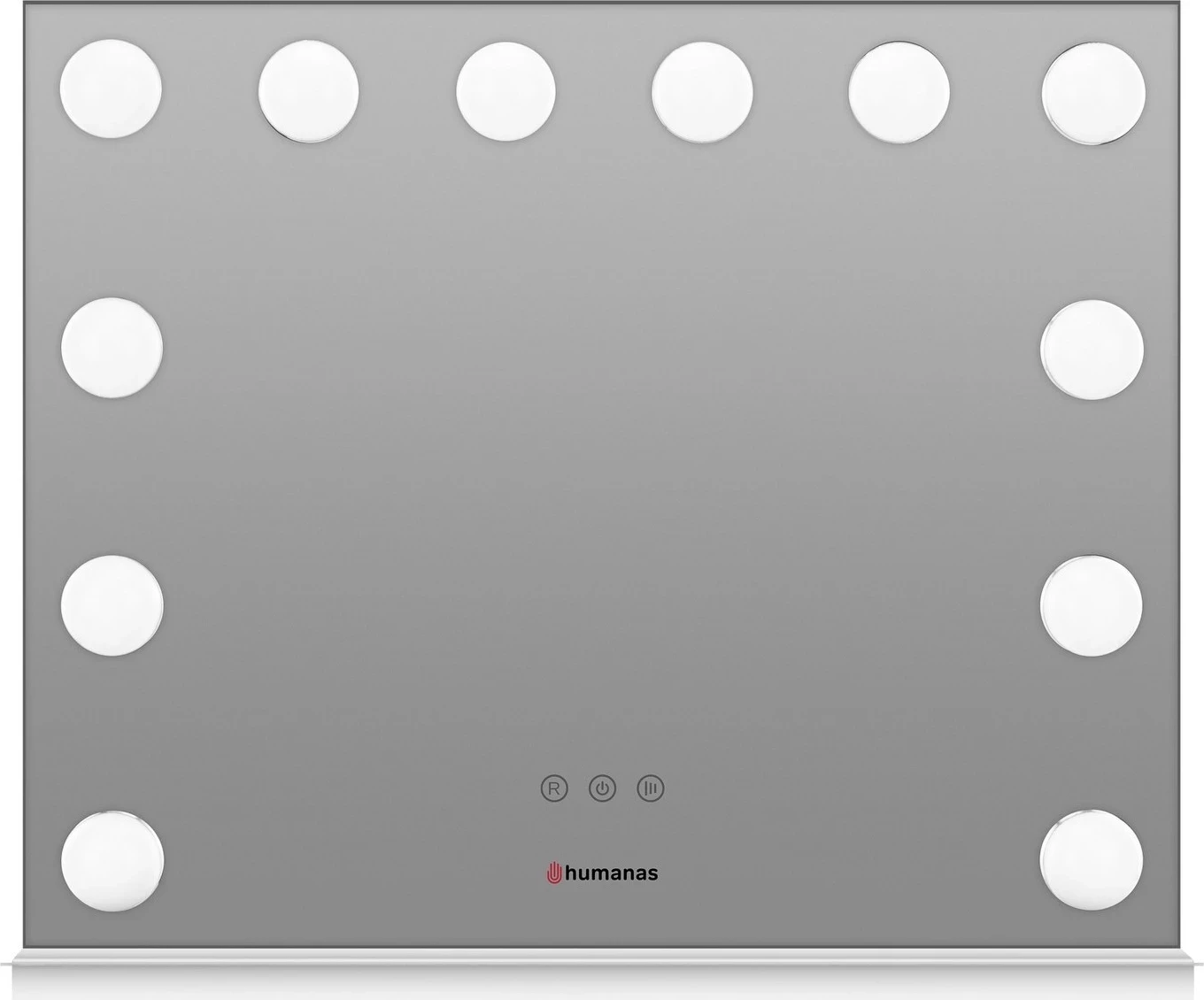 Pasqyrë me dritë Humanas HS-HM02, me panel prekës dhe rregullim të fuqisë së dritës