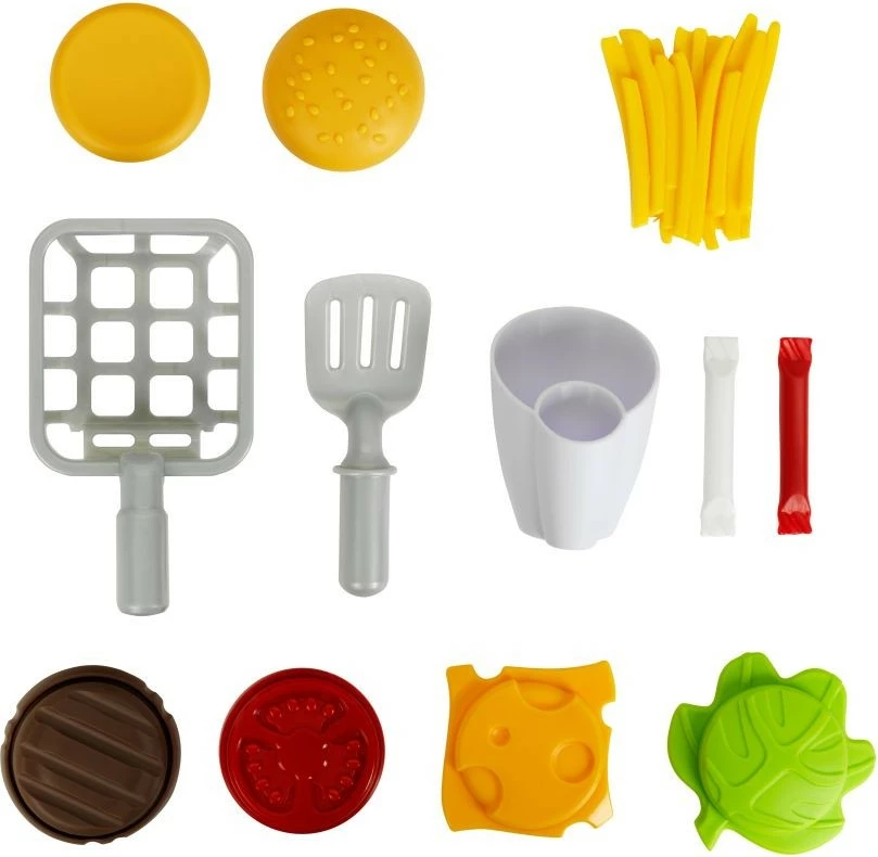Set lodrash Burger Shop Klein 7336, plastikë, shumëngjyrëshe