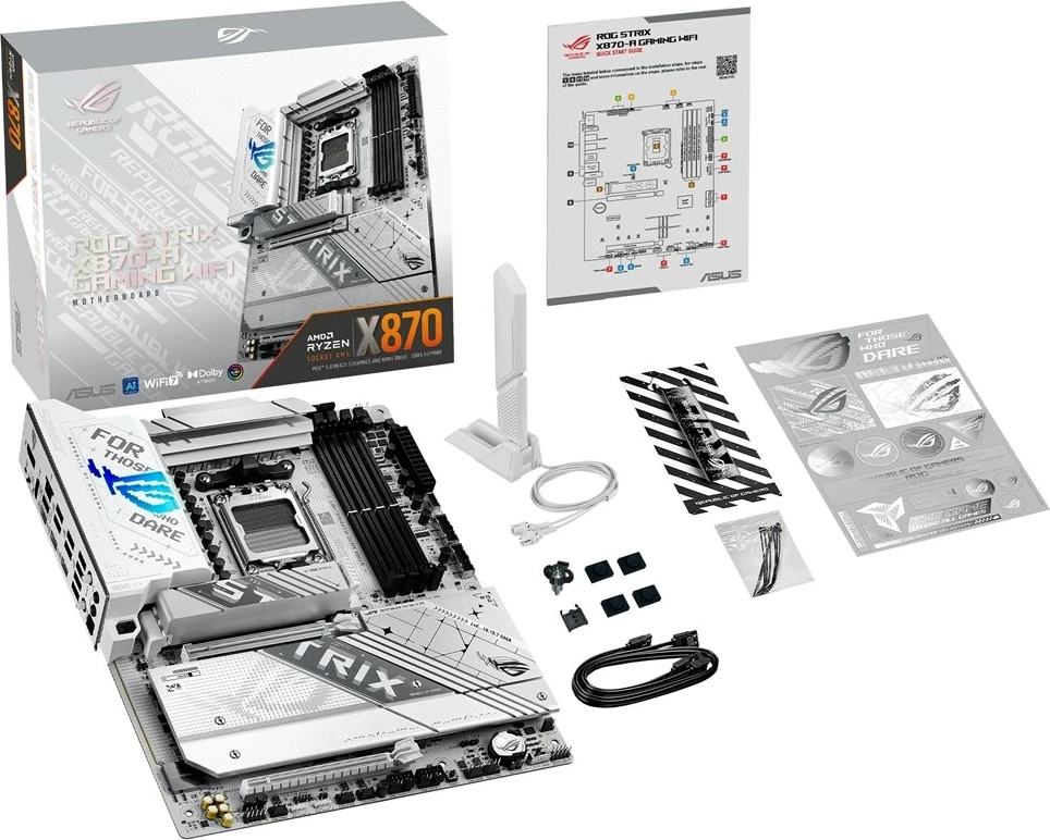 Pllakë amë ASUS ROG STRIX X870-A GAMING WIFI, Socket AM5, ATX