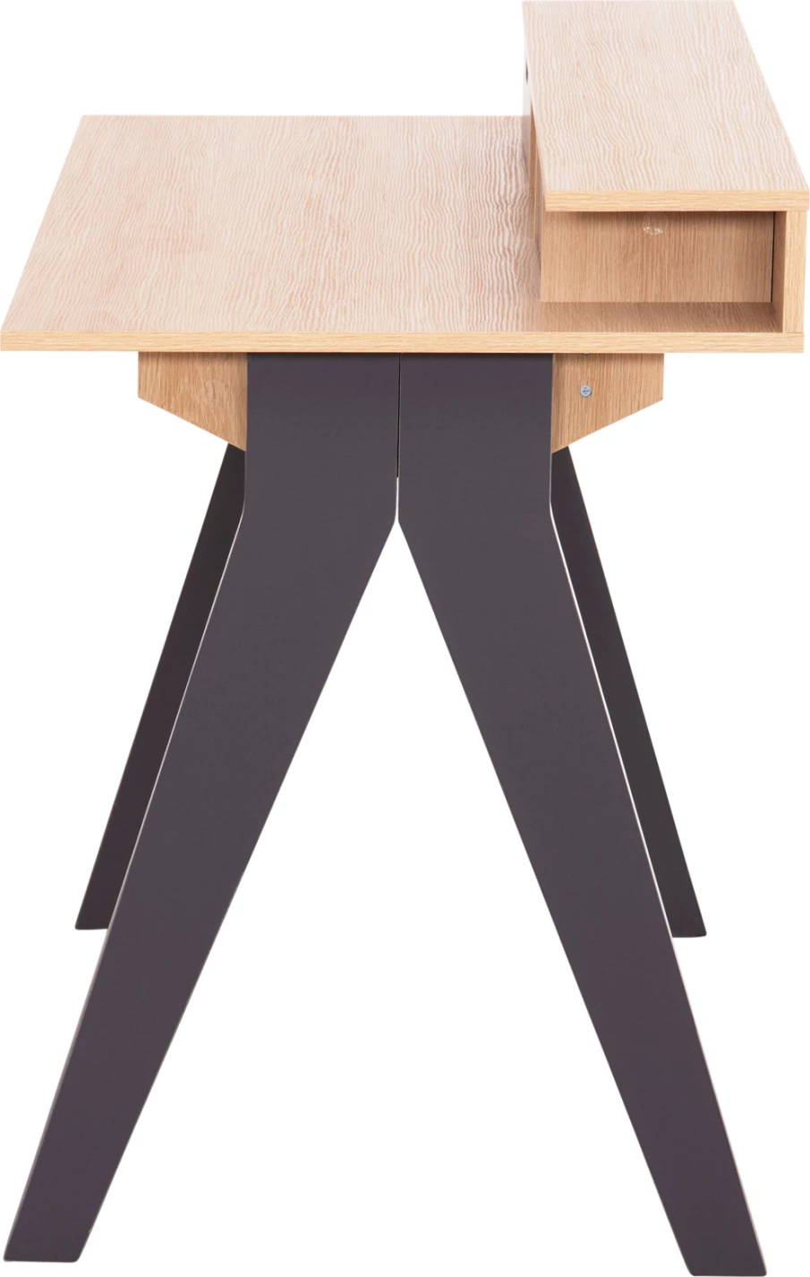 Sipërfaqe Tavoline REXIN FH18290 melamine, ngjyrë sonama-gri, 120x19-59x75-85.5H cm