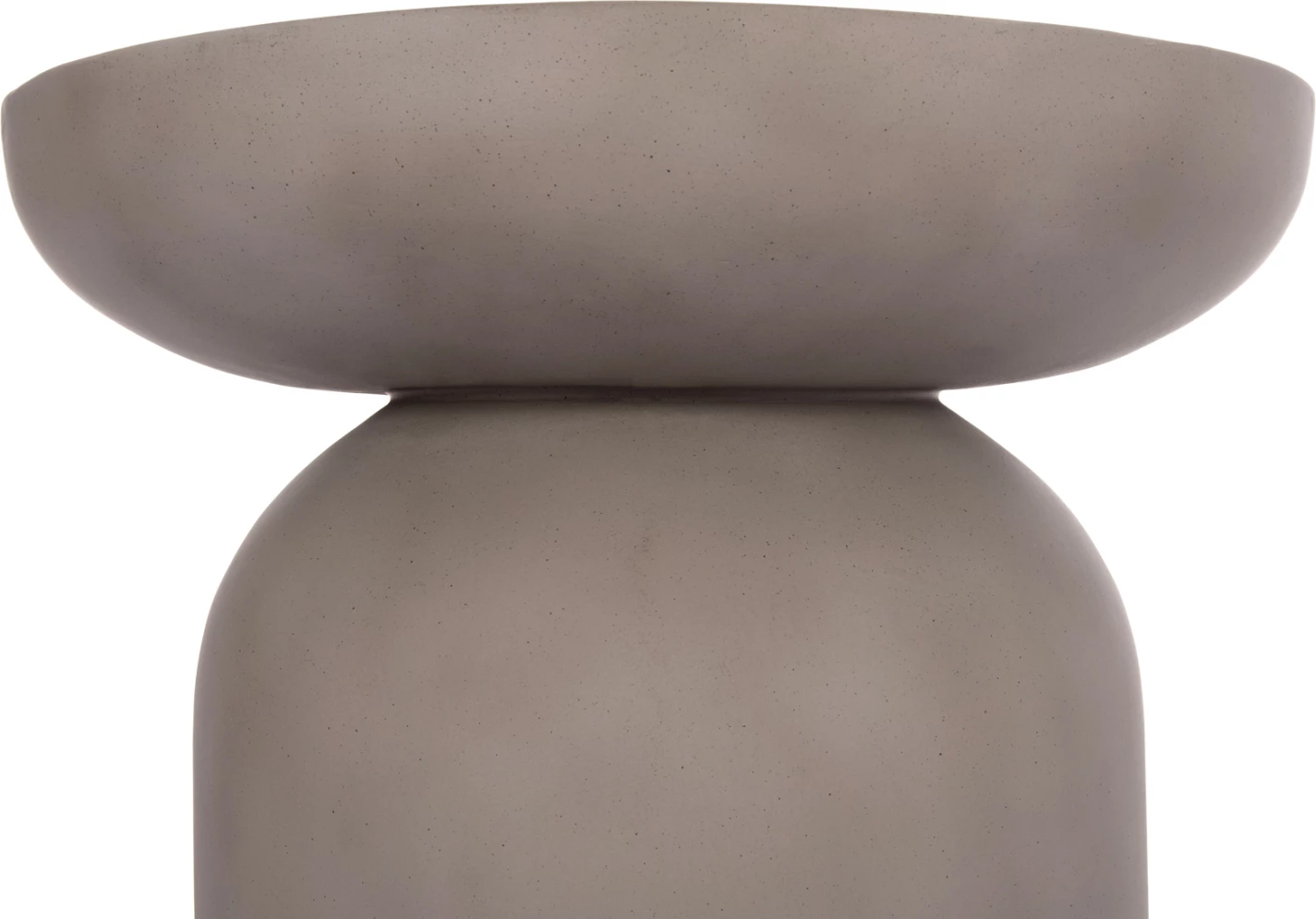 Tavolinë anësore e lartë ANNA, fibër-cement, ngjyrë gri, FH18160.03, 60x76cm