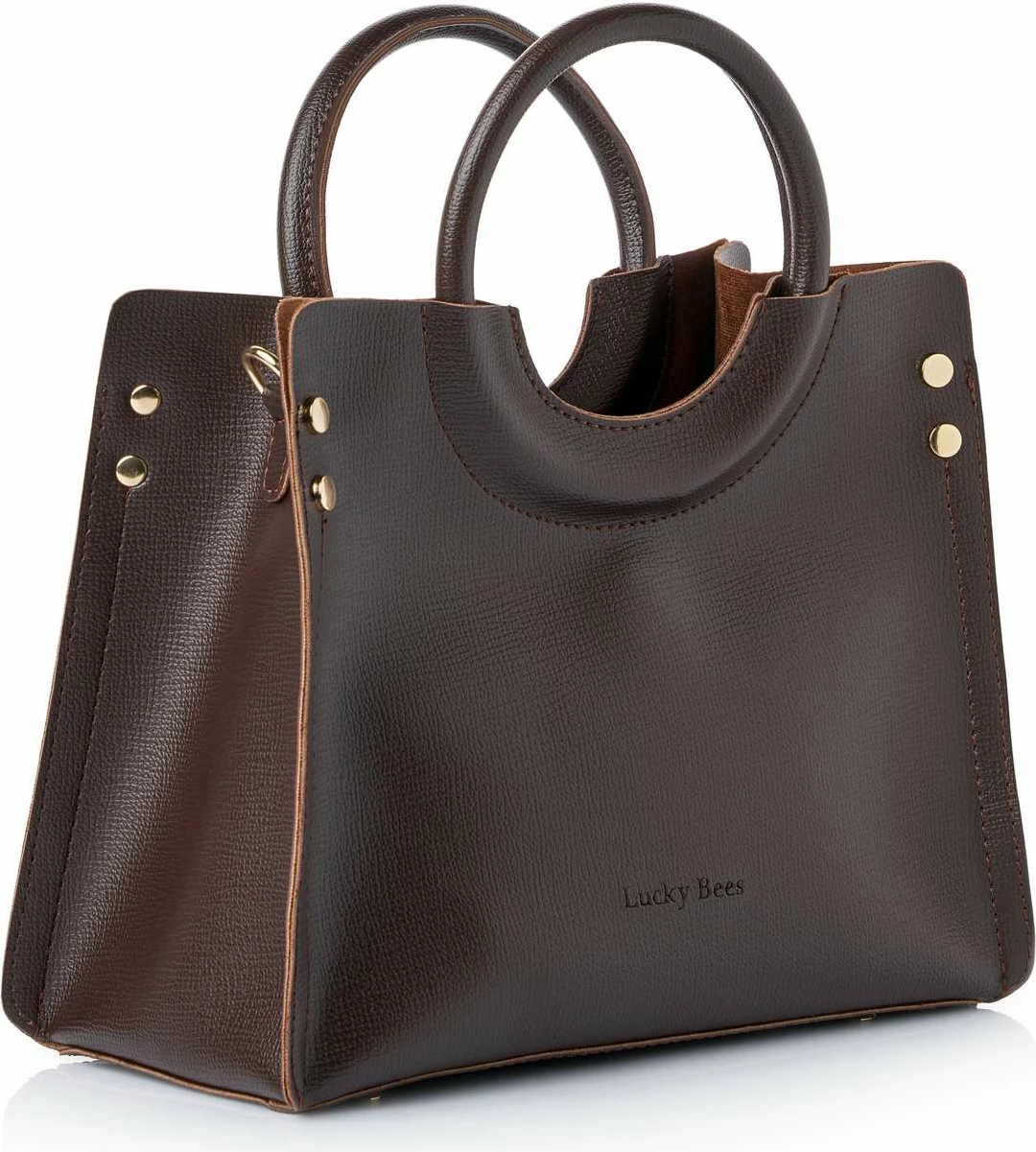 Çantë dore Lucky Bees, kafe, 1229