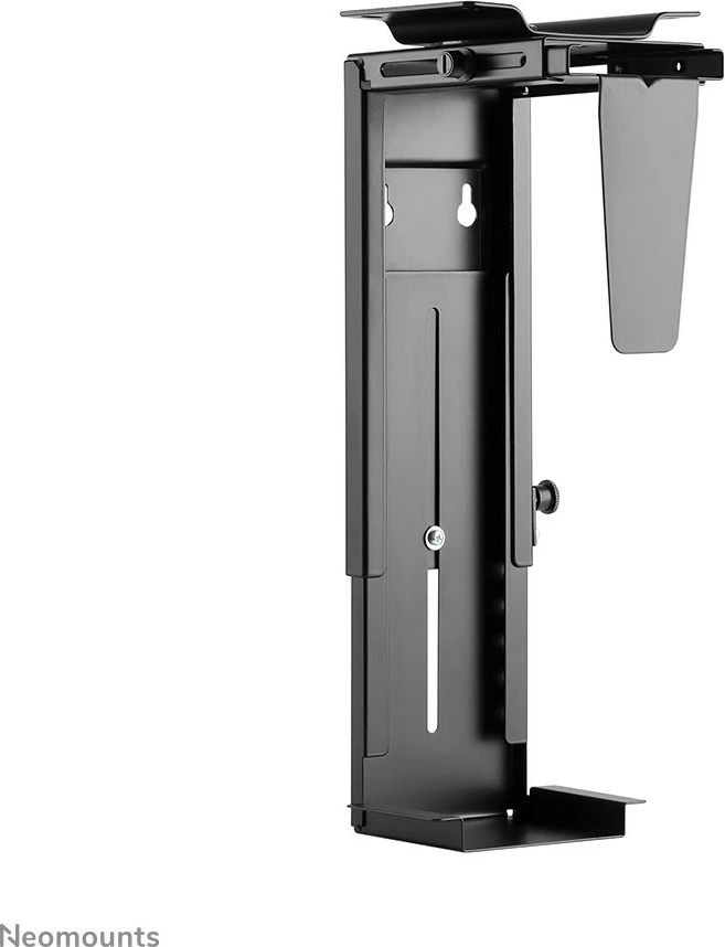 Mbajtës kase Neomounts NM-CPU100BLACK, për tavolinë, rrotullues 360°, i zi