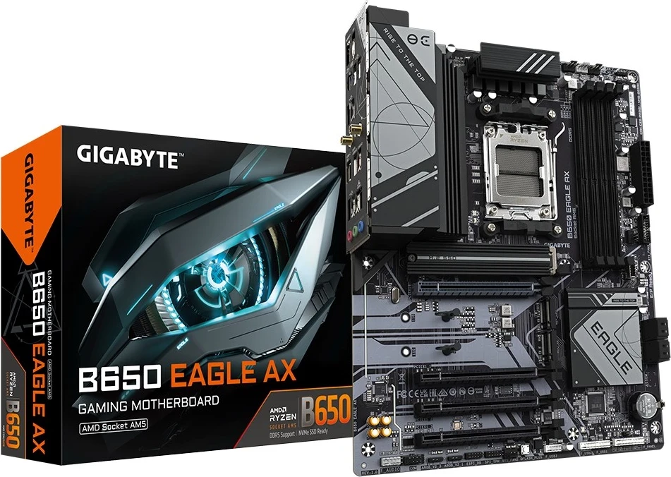 Pllakë amë Gigabyte B650 EAGLE AX, AMD Ryzen 7000