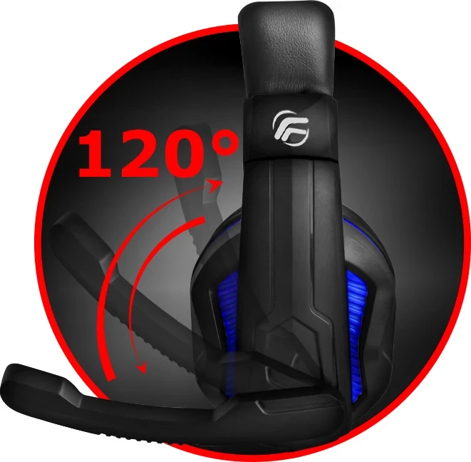 Kufje gaming Fenner PC13, e kuqe