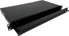Patch panel ALANTEC FOP-1U-24SCS-C, 24 porta, 1U, zi