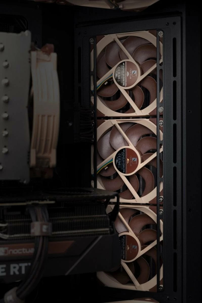 Ventilator për PC Noctua NF-A12x25 G2 PWM SX2-PP, 120mm, 1800rpm, set 2 copë, kafe