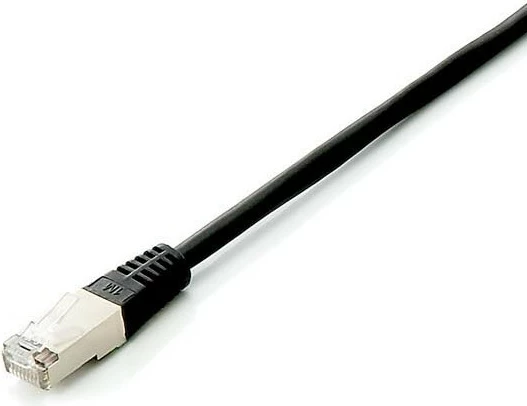 Kabllo rrjeti Cat6a EQUIP S/FTP, 1m, set 10 copë, e zezë