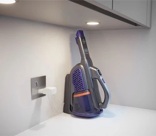 Fshesë dore me korrent Black & Decker, 36W, e vjollcë/hiri