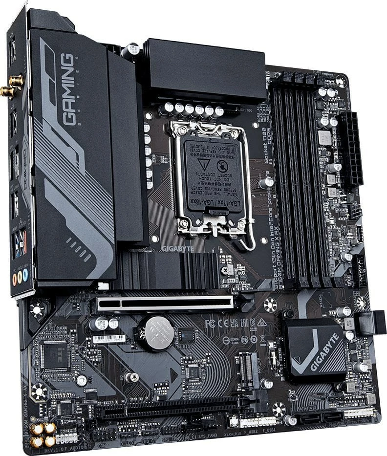 Pllakë amë Gigabyte B760M GAMING X AX, Socket LGA 1700, micro ATX