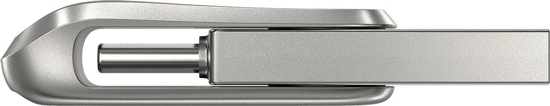 USB SanDisk Ultra Dual Drive Luxe, 64 GB, USB Type-A / USB Type-C, 3.2 Gen 1, 150 MB/s, Inox