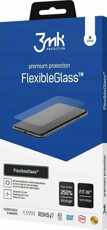 Xham mbrojtës fleksibël 3MK FlexibleGlass për Motorola Moto G15, 1 copë