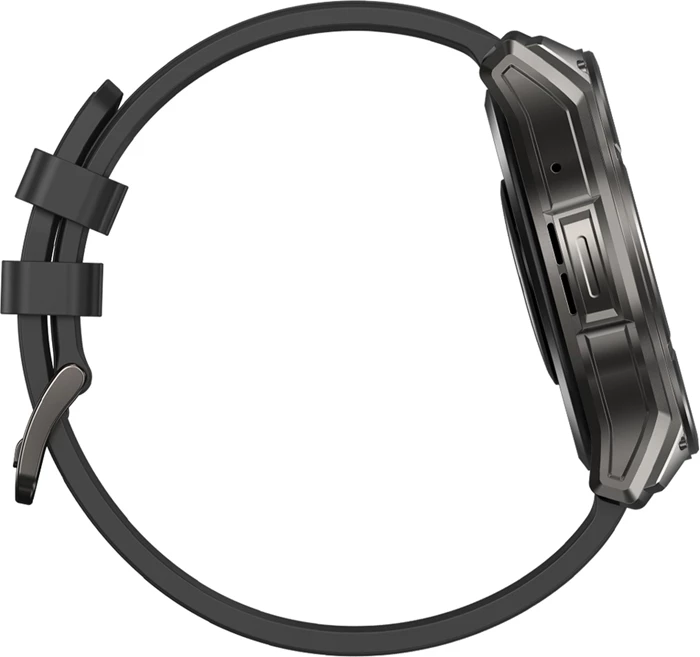 Smartwatch, Zeblaze, Vibe 8 Abyss, 1.43\" AMOLED Always-on, thirrje me Bluetooth, MIL-STD 810H, IP69K/5 ATM, 500 mAh, e zezë