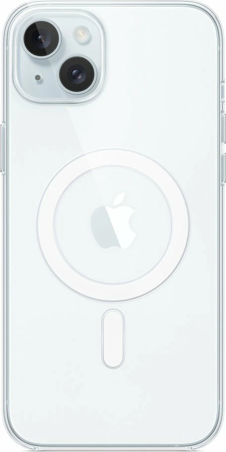 Mbështjellës Apple MagSafe MT213ZM/A për iPhone 15 Plus 6.7", transparent