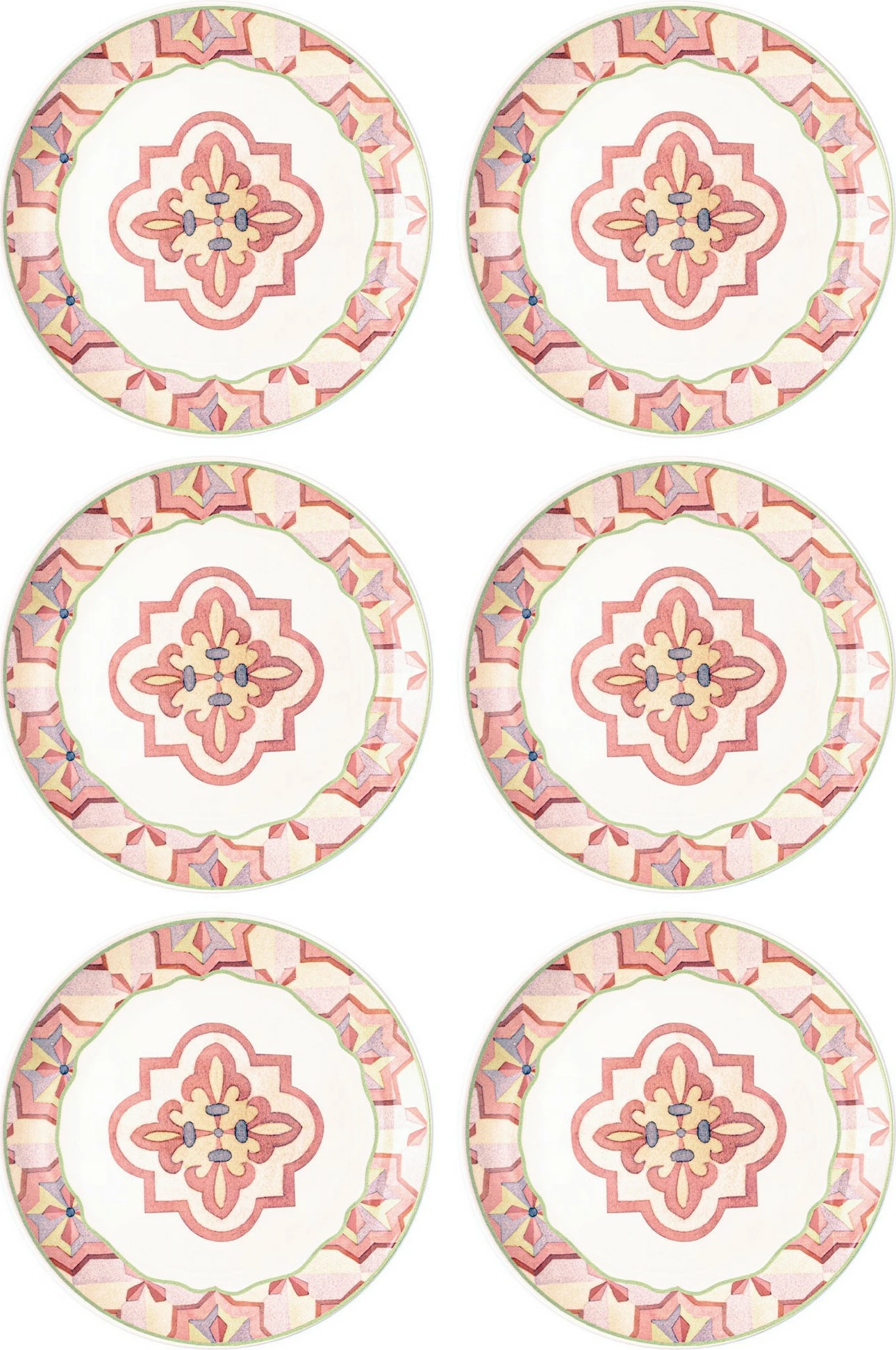 Set pjatash shërbimi (6 copë), Hermia, DVT0003