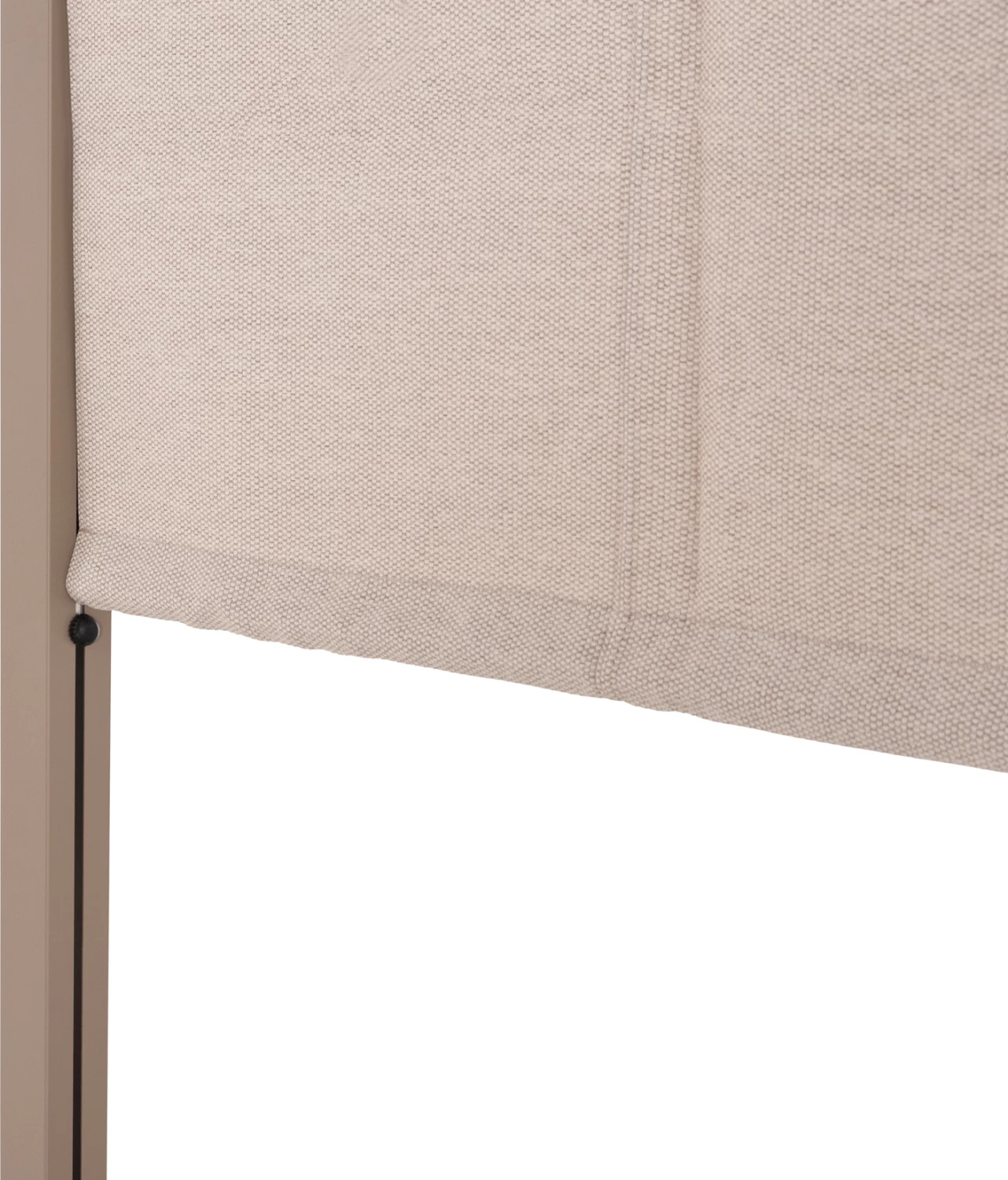 Shezlong dopio me hije, alumin, ngjyrë kapuçino, GALLANT FH6097.04, 2x2x2m