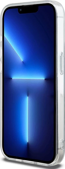 Mbështjellës DKNY IML Mono & Stripe MagSafe për iPhone 14 Pro Max, zi