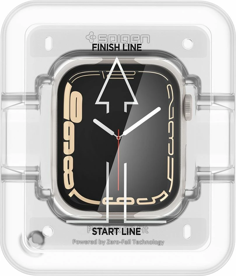 Xham mbrojtës për Apple Watch 7/8 41mm Spigen ProFlex EZ Fit, set 2 copë