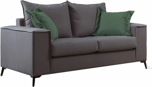 Set dhome ndenje Verona 2 copë 2-3 ulëse anthracit mak14 - jastëkë cypress mak07