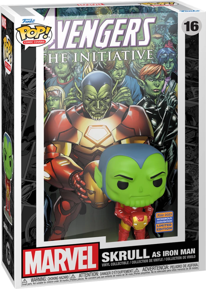 Figurinë koleksionuese Funko Pop! Comic Covers Marvel Skrull (SP) #16