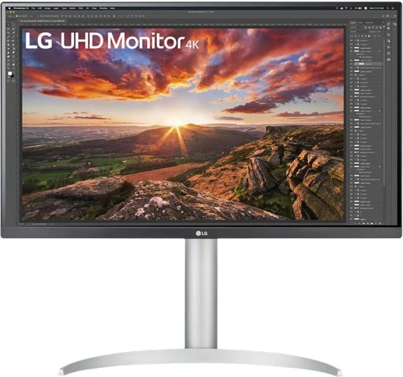 Monitor, LG, 27UP85NP-W, 27 inç 4K UHD, argjendtë
