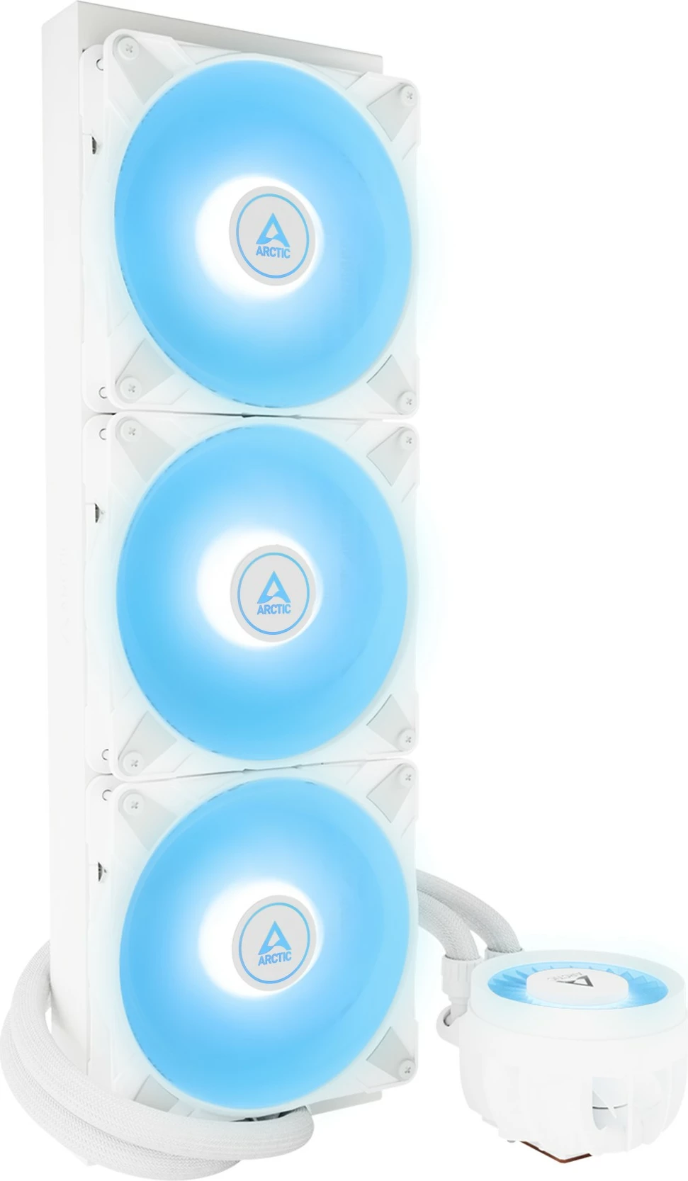Ftohës uji ARCTIC Liquid Freezer III 420 A-RGB, 14 cm, i bardhë