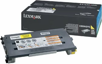 Toner Lexmark C500 ORINK, C500H2YG, High Yield, Yellow, 1-pack