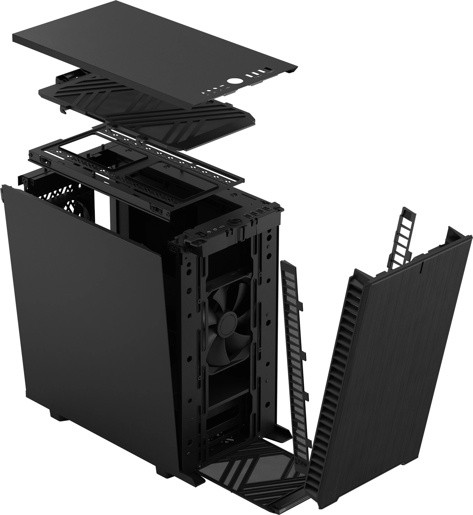 Kasë Fractal Design Define 7 Mini, micro ATX/Mini-ITX, e zezë