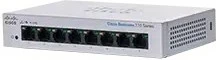 Switch Cisco CBS110, 8 porta, Gigabit Ethernet, gri