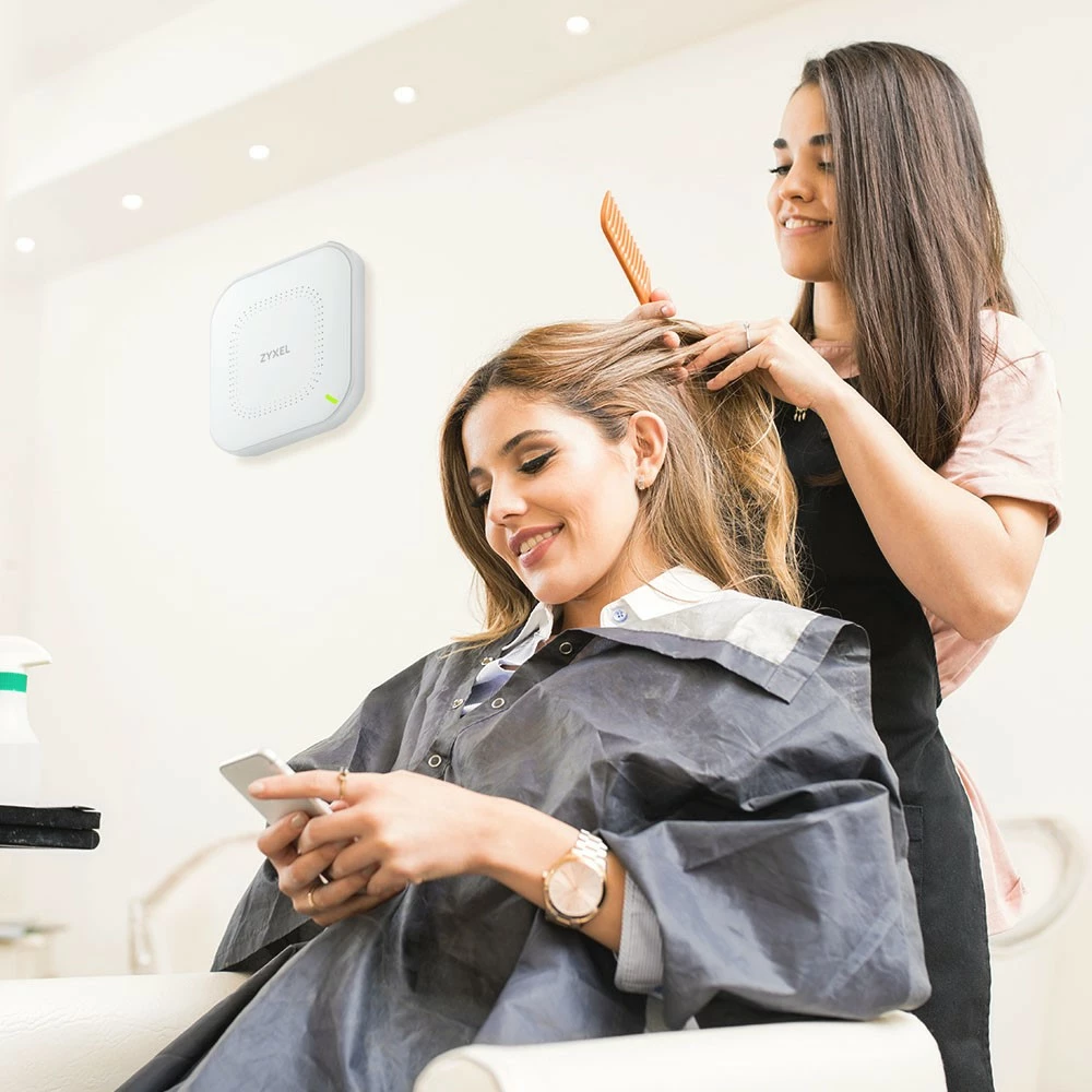 Access point Zyxel NWA50AX, 2.4 GHz, 5 GHz, 1775 Mbit/s, bardhë