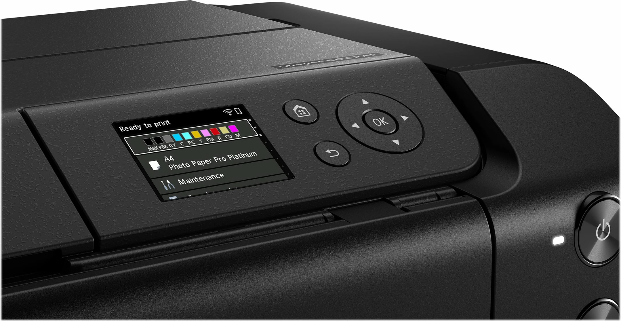 Printer i madhësisë A3+ Canon imagePROGRAF PRO-300, 10 bojëra pigment, Wi-Fi, i zi