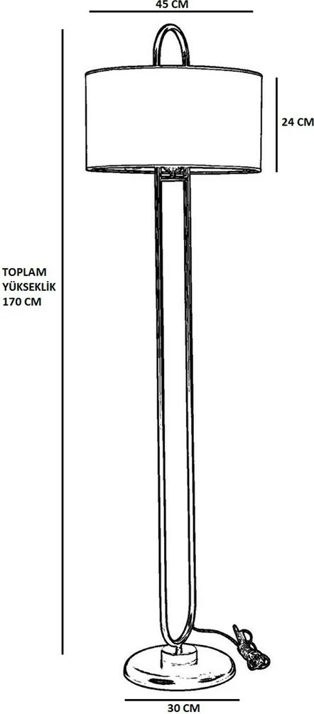 Llambë dyshemeje Opviq, ngjyrë e kuqe Claret, 8512-2
