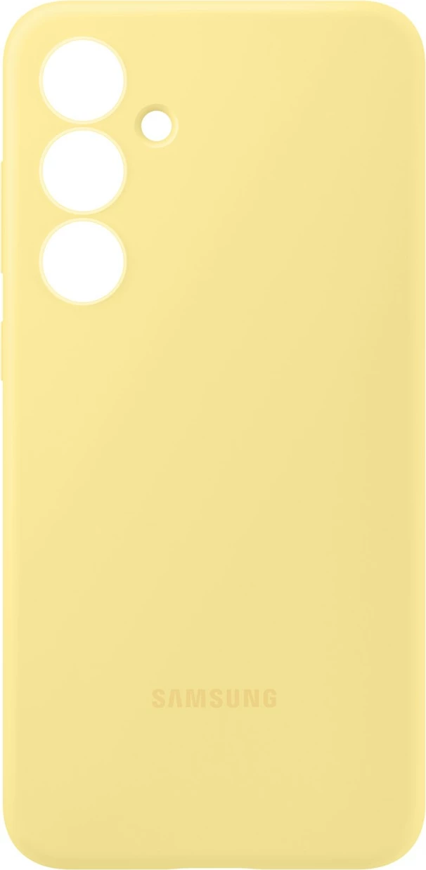 Mbështjellës silikon Samsung Galaxy S24 FE, 6.7", verdhë