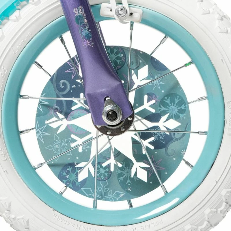 Bicikletë fëmijësh Huffy Disney Frozen, vajza, vjollcë/blu